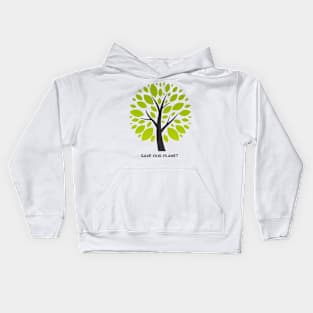 Save Our Planet Design! Kids Hoodie